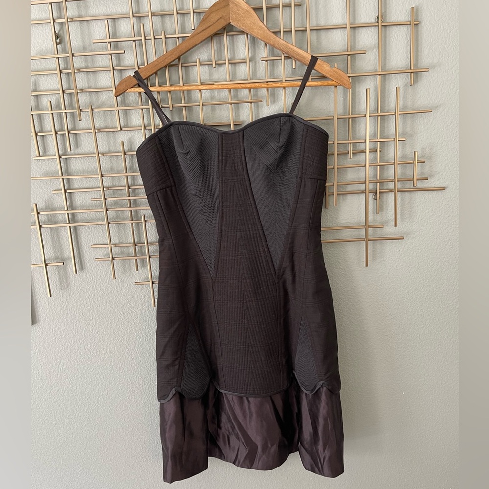BCBG PARTY DRESS | Max Azria | LBD | Corset Detail | Mini Bustier dress | 4
